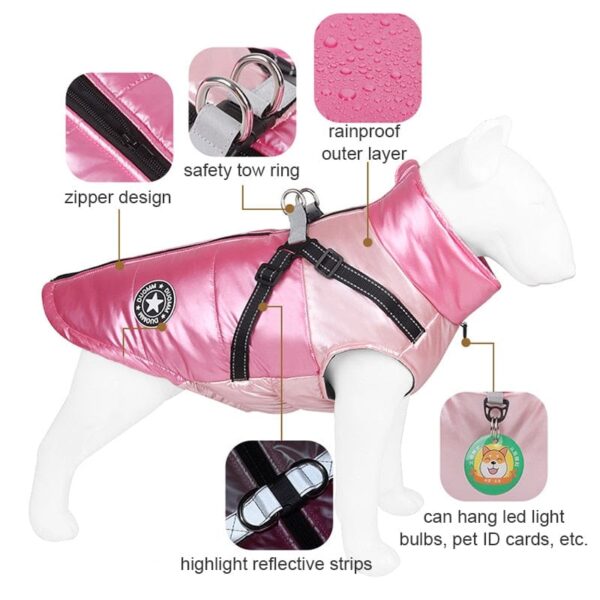 Frenchie World Shop Waterproof French Bulldog Harness Vest