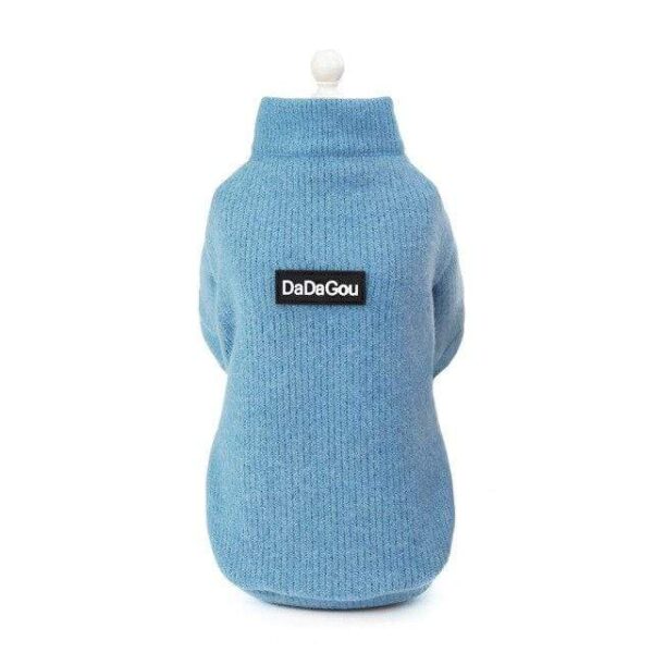 Frenchie World Shop Blue-B / S Winter Dog Clothes Pets Outfits Warm Clothes for Small Dogs Costumes Coat Pet Jacket Puppy Sweater Dogs Chihuahua 170