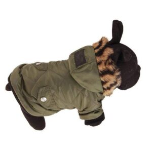 Frenchie World Shop Winter Hooded Jacket