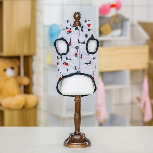 Frenchie World Shop Winter Ski Dog Vest