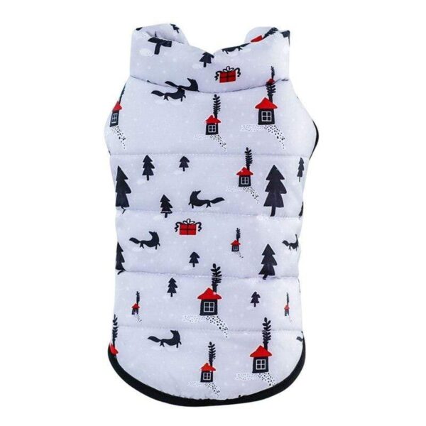 Frenchie World Shop White / L Winter Ski Dog Vest