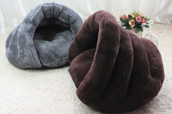 Frenchie World Shop gray / S  50X45X35cm Winter Sleeping Nest