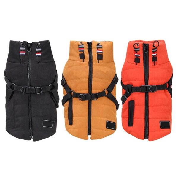 Frenchie World Shop Winter Waterproof Harness Jacket