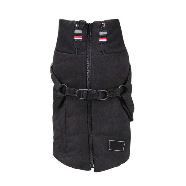 Frenchie World Shop Black / L Winter Waterproof Harness Jacket
