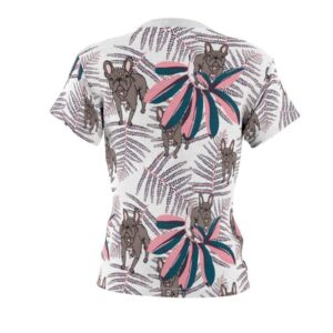 Printify All Over Prints Women's All Over Print Frenchie Hawaii Cut & Sew Tee