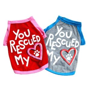 Frenchie World Shop You Rescued My Heart Dog Shirt