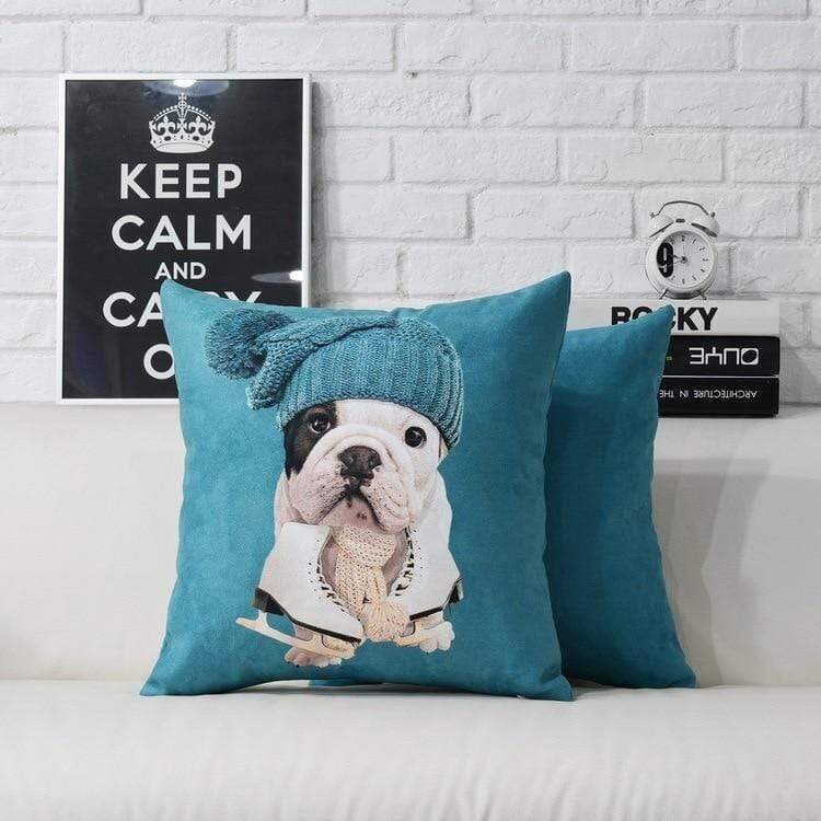 French bulldog pillow covers