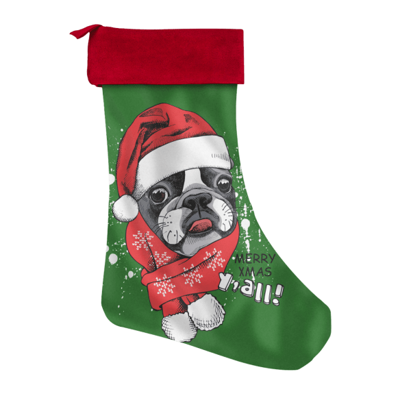 Santa frenchie stockings