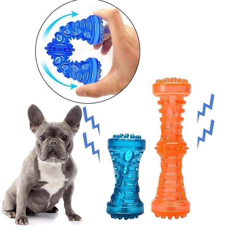 Frenchie beeping toy