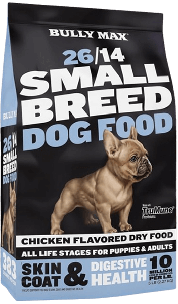 Bully Max package of dog dry food