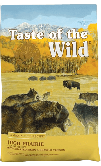 Bag of the Taste of the wild dry dog food